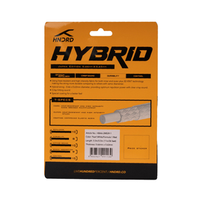 Hundred Hybrid Badminton String - Formula 1 Red/Pearl White String (Packs) Hundred