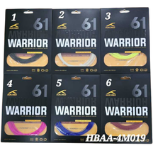Hundred 61 Warrior Badminton String (0.61mm) - Formula 1 Red Formula 1 Red 10m Set String (Packs) Hundred