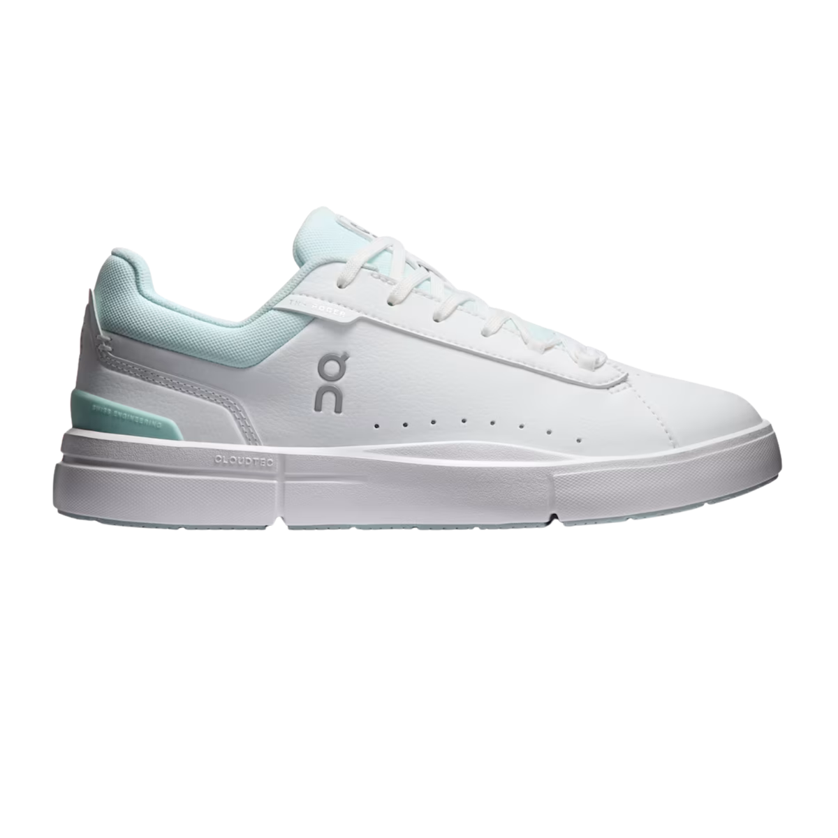 On Running The Roger Advantage Tennis Shoe Women - White/Flurry Running Shoes On Running