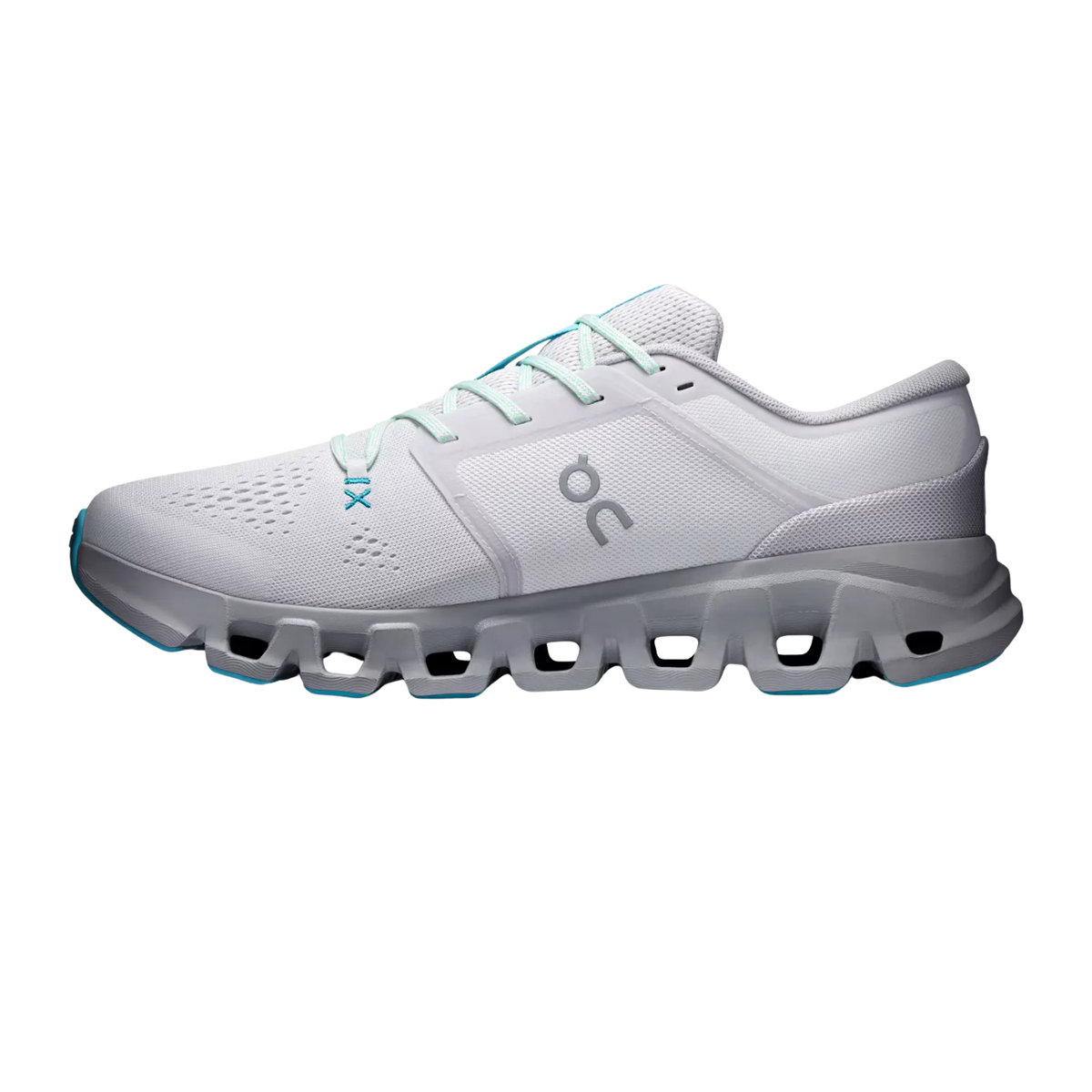 On Running Cloud X 5 Training Shoes Men, Frost/Alloy, front view