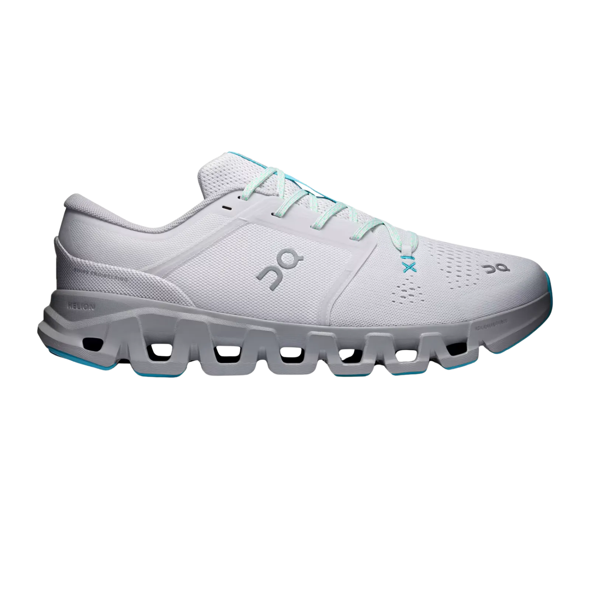 On Running Cloud X 5 Training Shoes Men, Frost/Alloy, back view