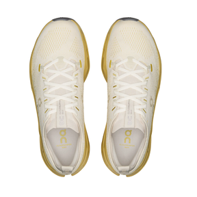 On Running Cloudsurfer Max Running Shoes Men - Ivory/Dijon Running Shoes On Running