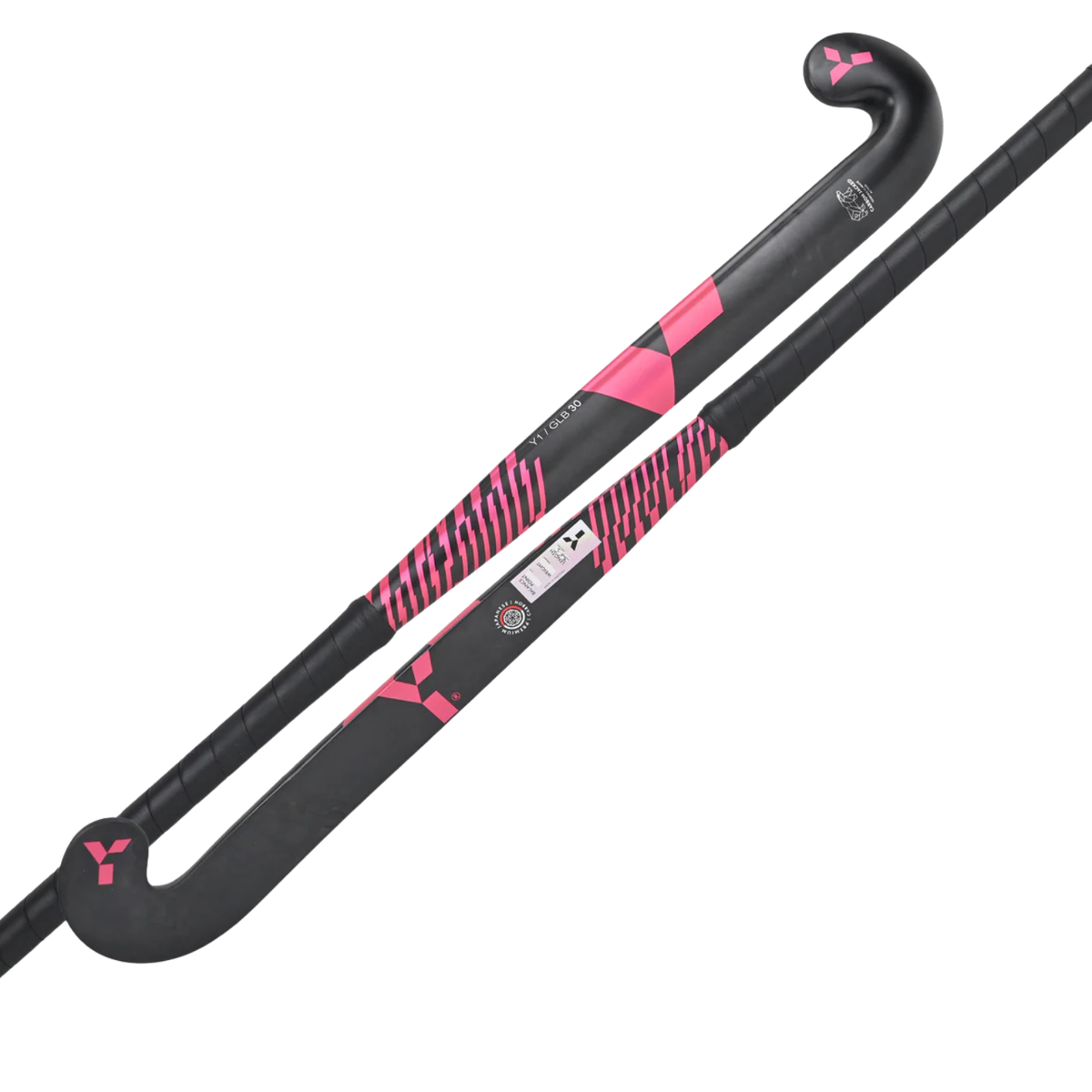 Y1 GLB 30 Hockey Stick 2026/27 520g - Pink Pink 35 Hockey Sticks Y1
