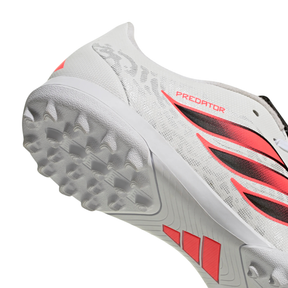 Adidas Predator Club Fold-Over Tongue turf boots, White/Red/Black, view 10