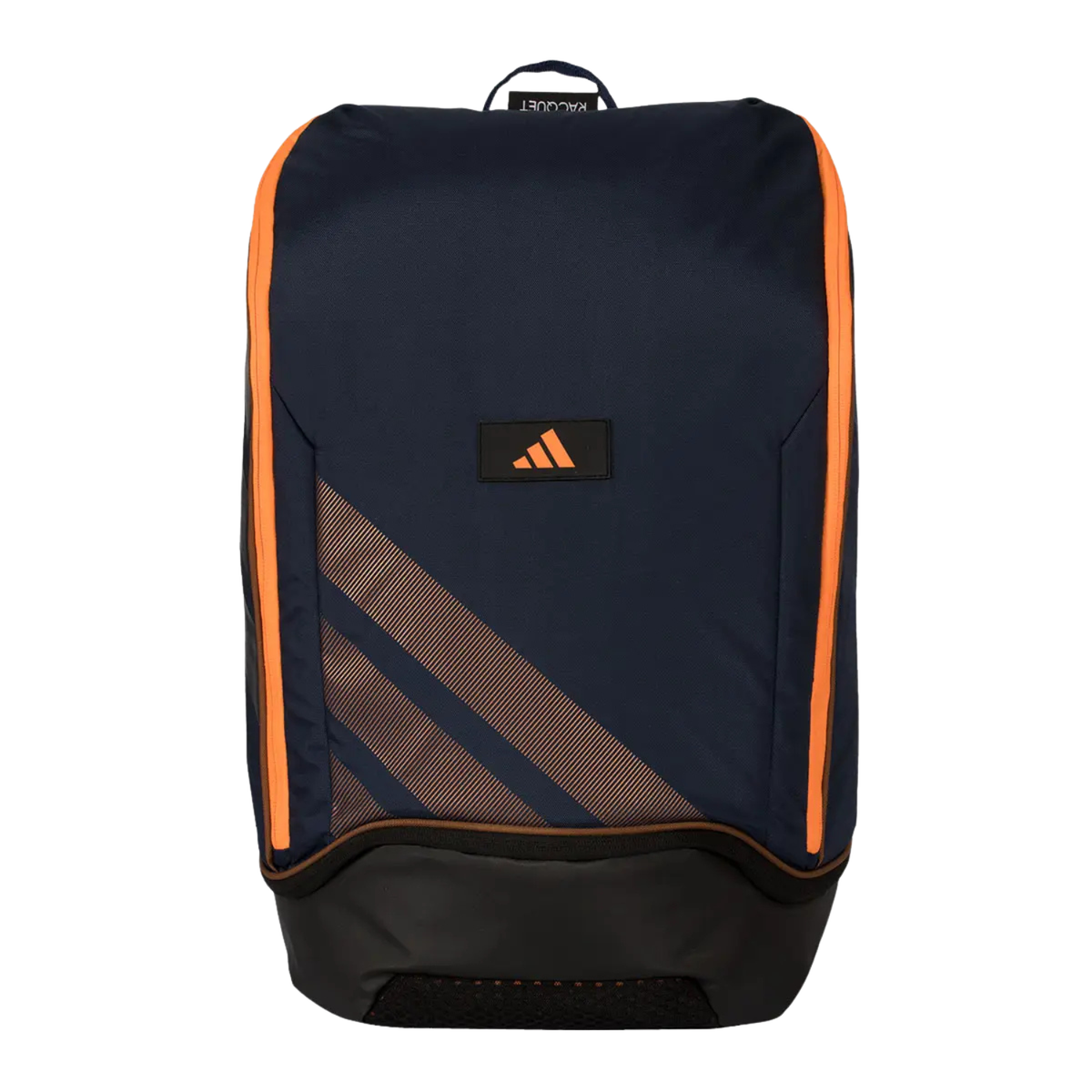 Adidas Pro Tour 2026 Backpack, Blue/Bronze, front view