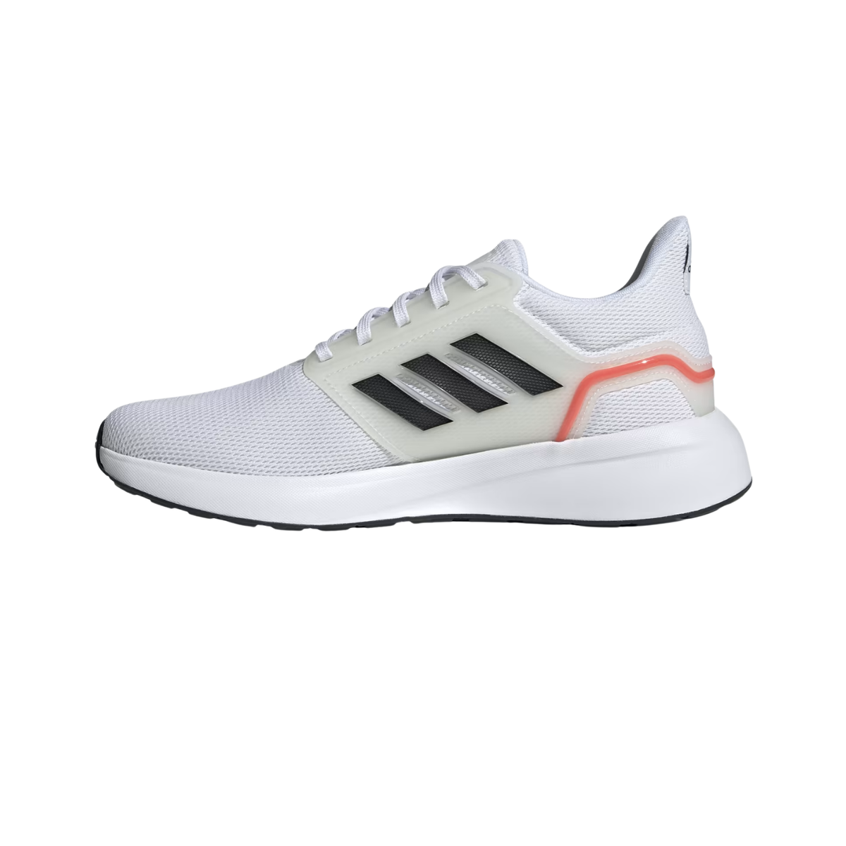 Adidas EQ19 Running Shoes - Cloud White/Carbon/Solar Red shoes Adidas