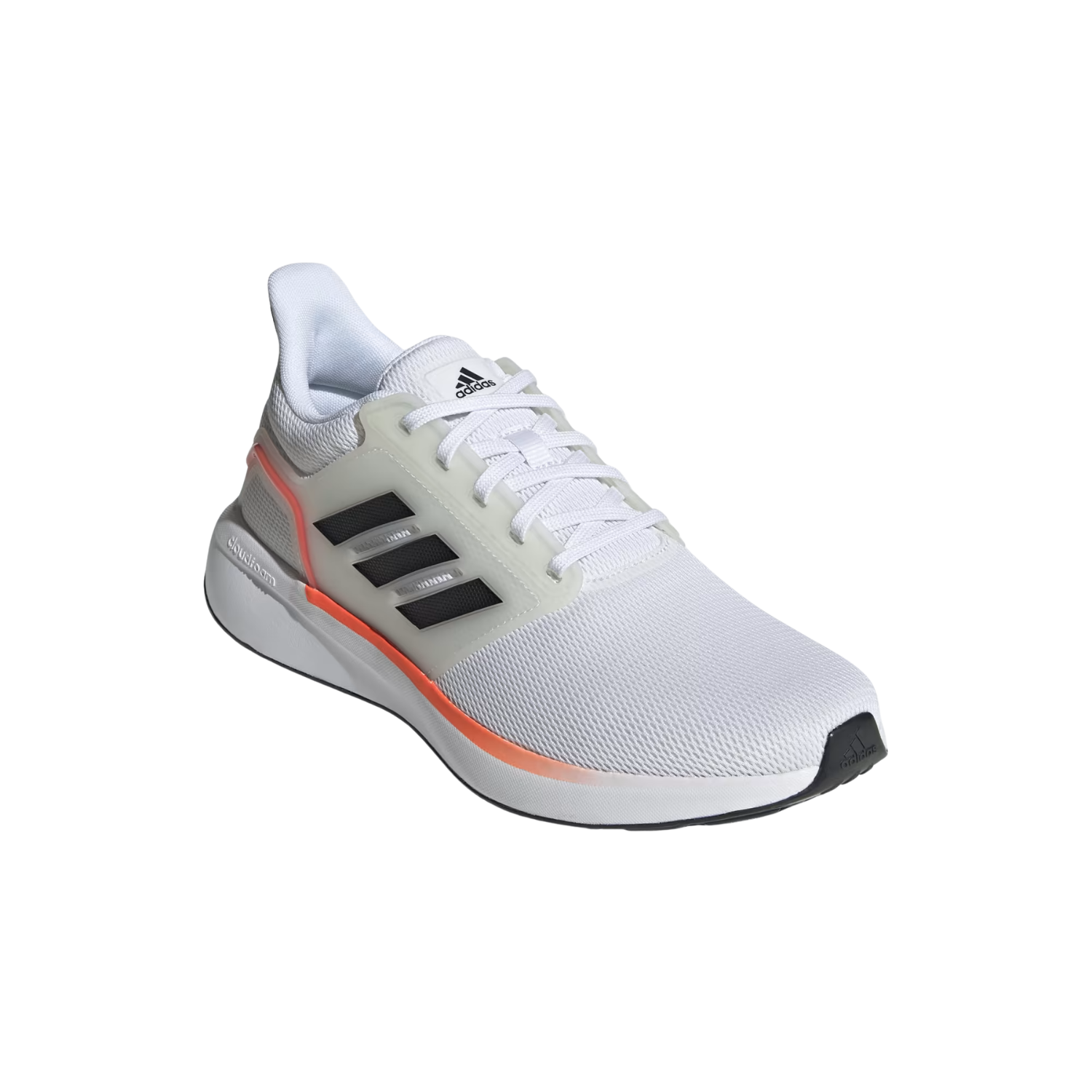 Adidas EQ19 Running Shoes - Cloud White/Carbon/Solar Red shoes Adidas