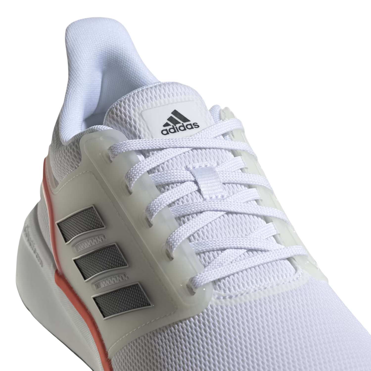 Adidas EQ19 Running Shoes - Cloud White/Carbon/Solar Red shoes Adidas