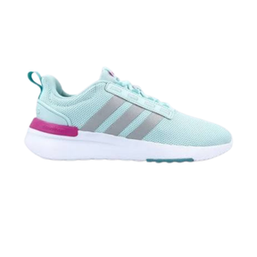Adidas Racer TR21 Kids Trainers - Halo Mint/Silver Metallic/Screaming Pink (GV7395) Trainers Adidas