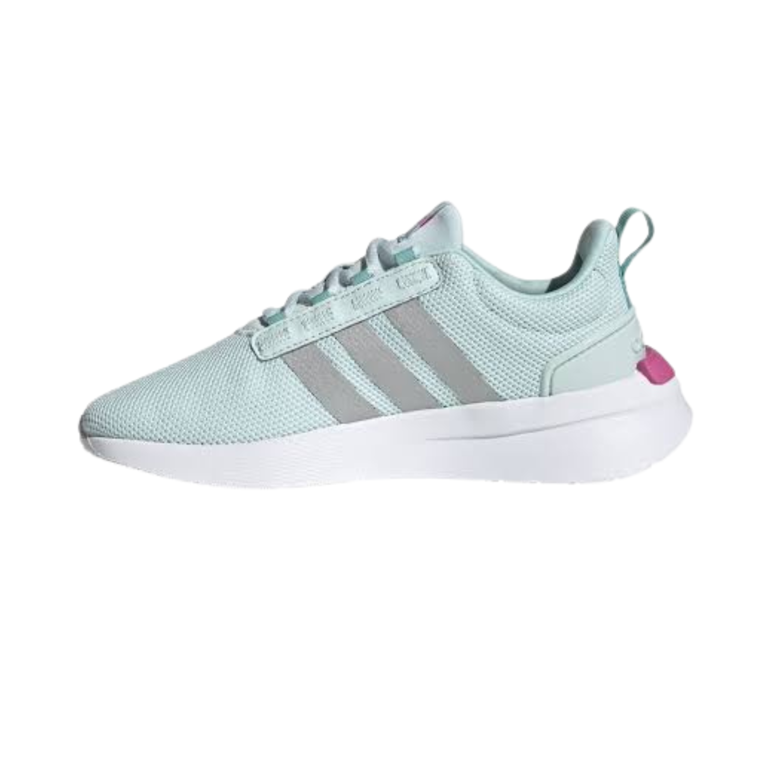 Adidas Racer TR21 Kids Trainers - Halo Mint/Silver Metallic/Screaming Pink (GV7395) Trainers Adidas