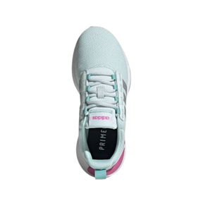 Adidas Racer TR21 Kids Trainers - Halo Mint/Silver Metallic/Screaming Pink (GV7395) Trainers Adidas