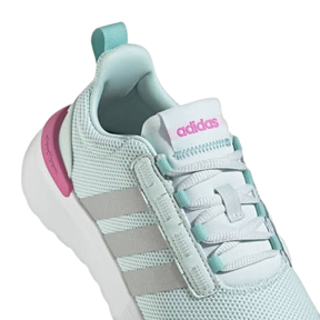Adidas Racer TR21 Kids Trainers - Halo Mint/Silver Metallic/Screaming Pink (GV7395) Trainers Adidas