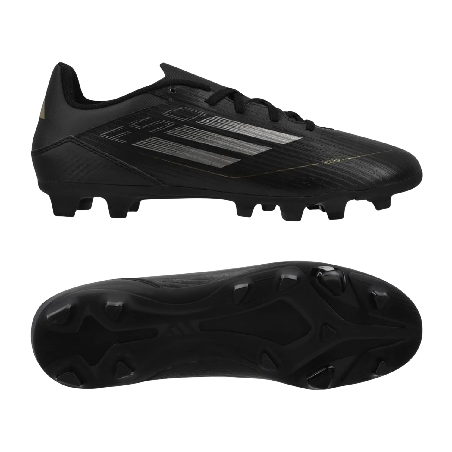 Adidas F50 Club FxG Football Boots Unisex - Black Football Boots Adidas