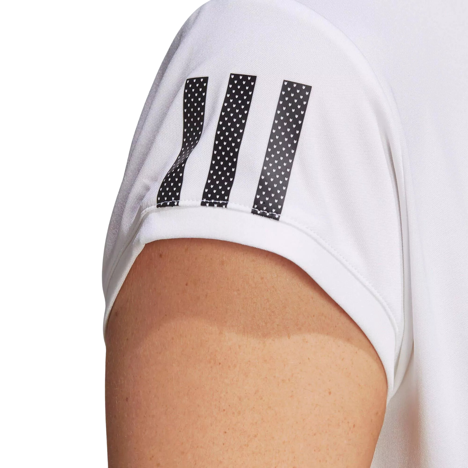 adidas Club 3-Stripes Tennis Tee Women's - White/Silver (FK6971) T-Shirt adidas