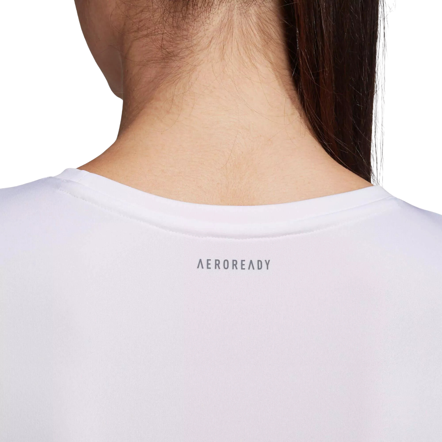 adidas Club 3-Stripes Tennis Tee Women's - White/Silver (FK6971) T-Shirt adidas