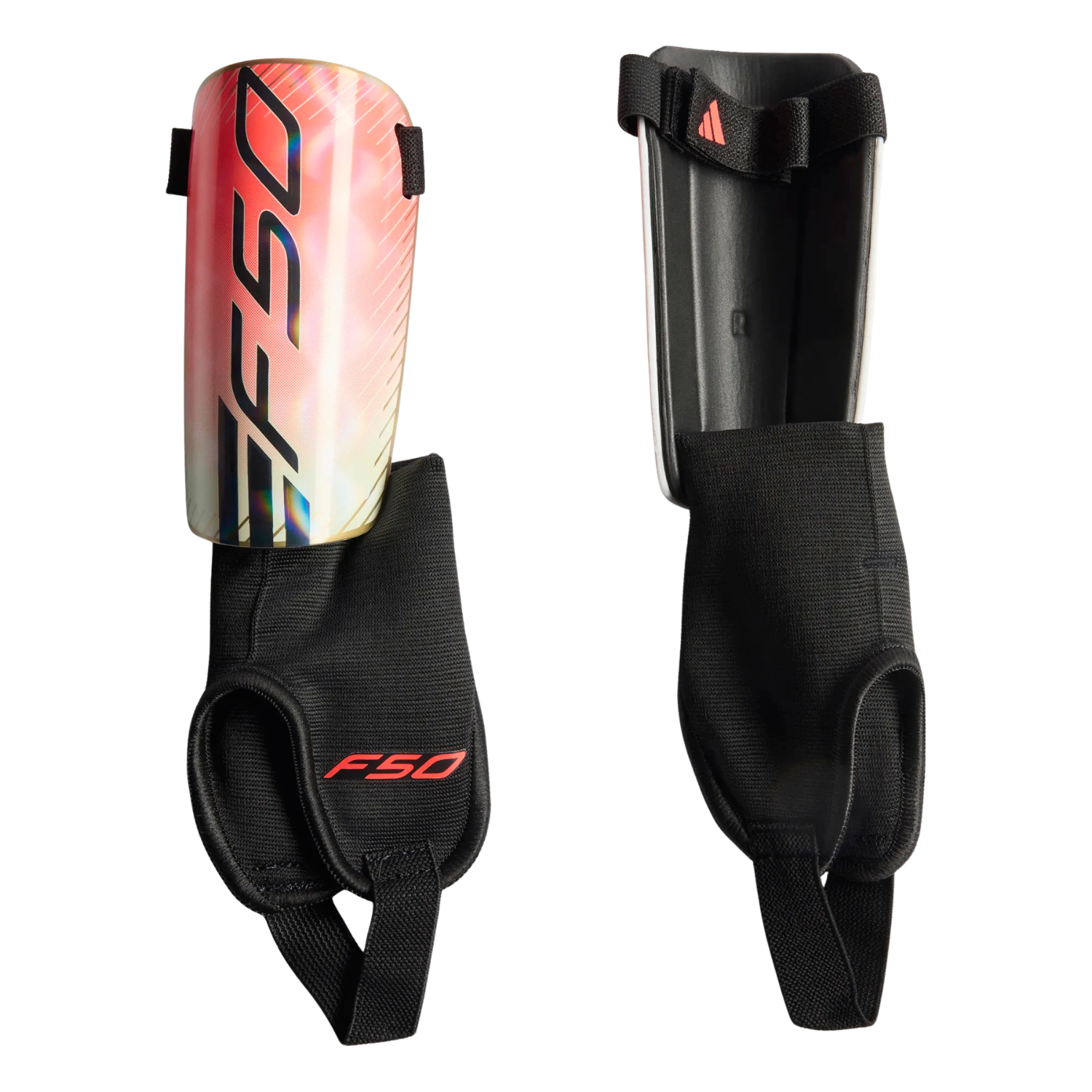 Adidas F50 Match Football Shin Guards Junior - Pink/Ivory/Gold Pink Ivory Gold Shin Guards Adidas