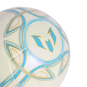 Adidas Messi League Football - White/Blue Footballs Adidas