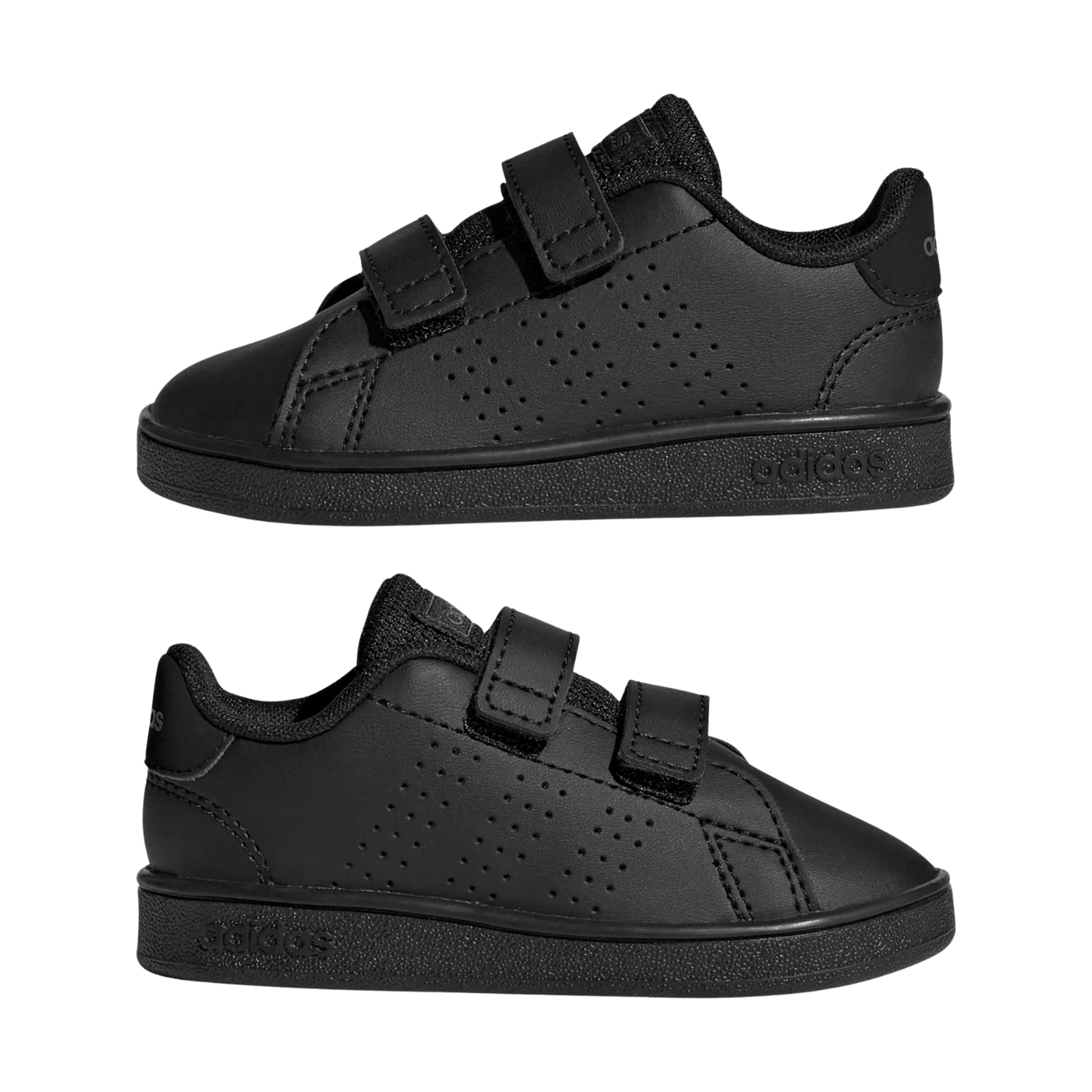 Adidas Advantage Shoe Infant Unisex - Black shoes Adidas