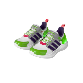 Adidas Pixar Toy Story Lightorama Running Shoe Kids - White/Violet/Red Running Shoes Adidas
