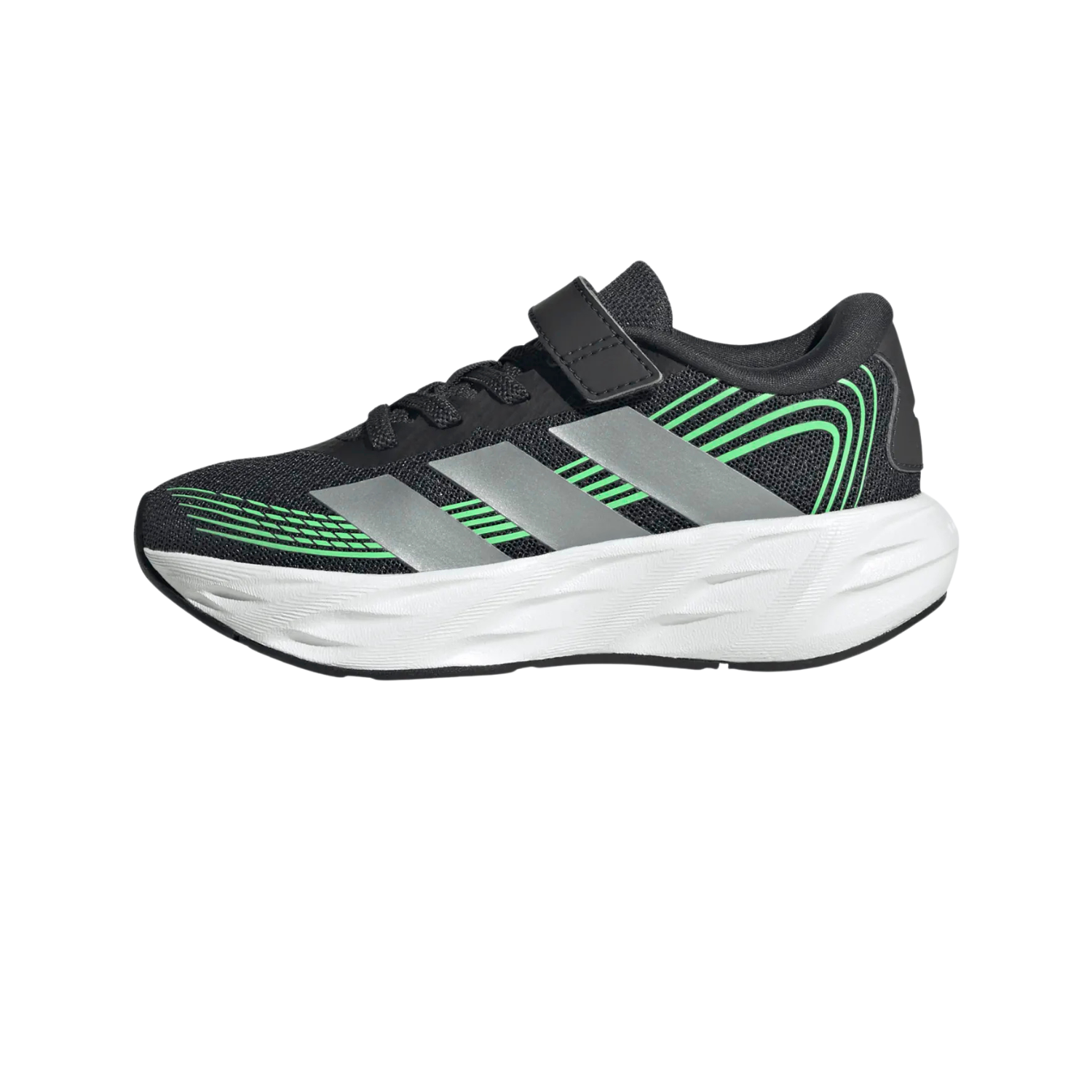 Adidas Galaxy 8 Running Shoe Kids - Grey/Green Grey Green Running Shoes Adidas