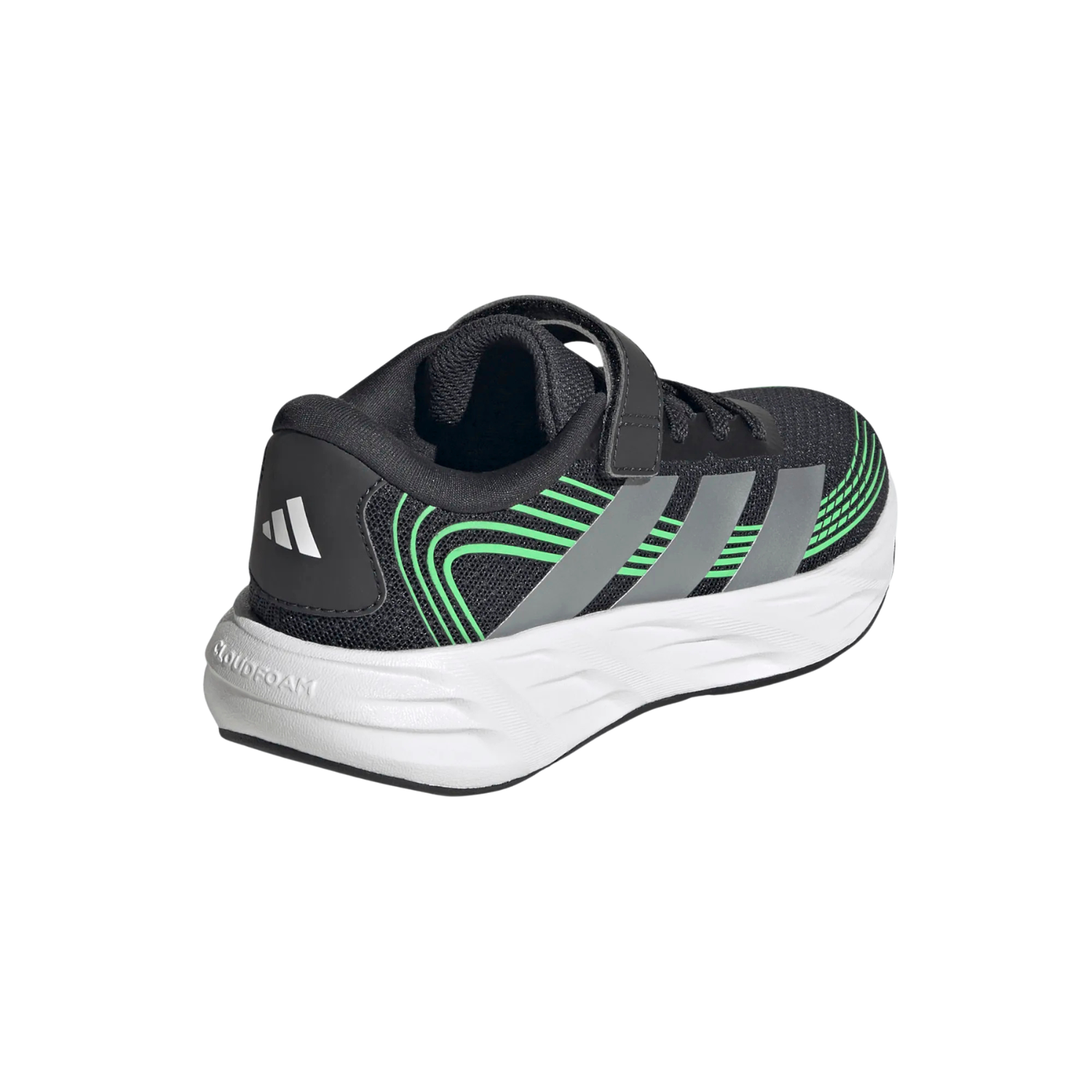 Adidas Galaxy 8 Running Shoe Kids - Grey/Green Running Shoes Adidas