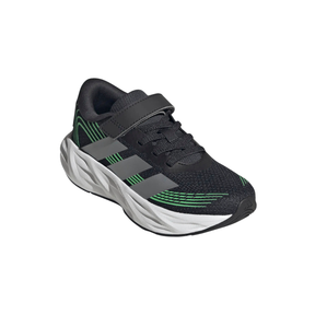 Adidas Galaxy 8 Running Shoe Kids - Grey/Green Running Shoes Adidas