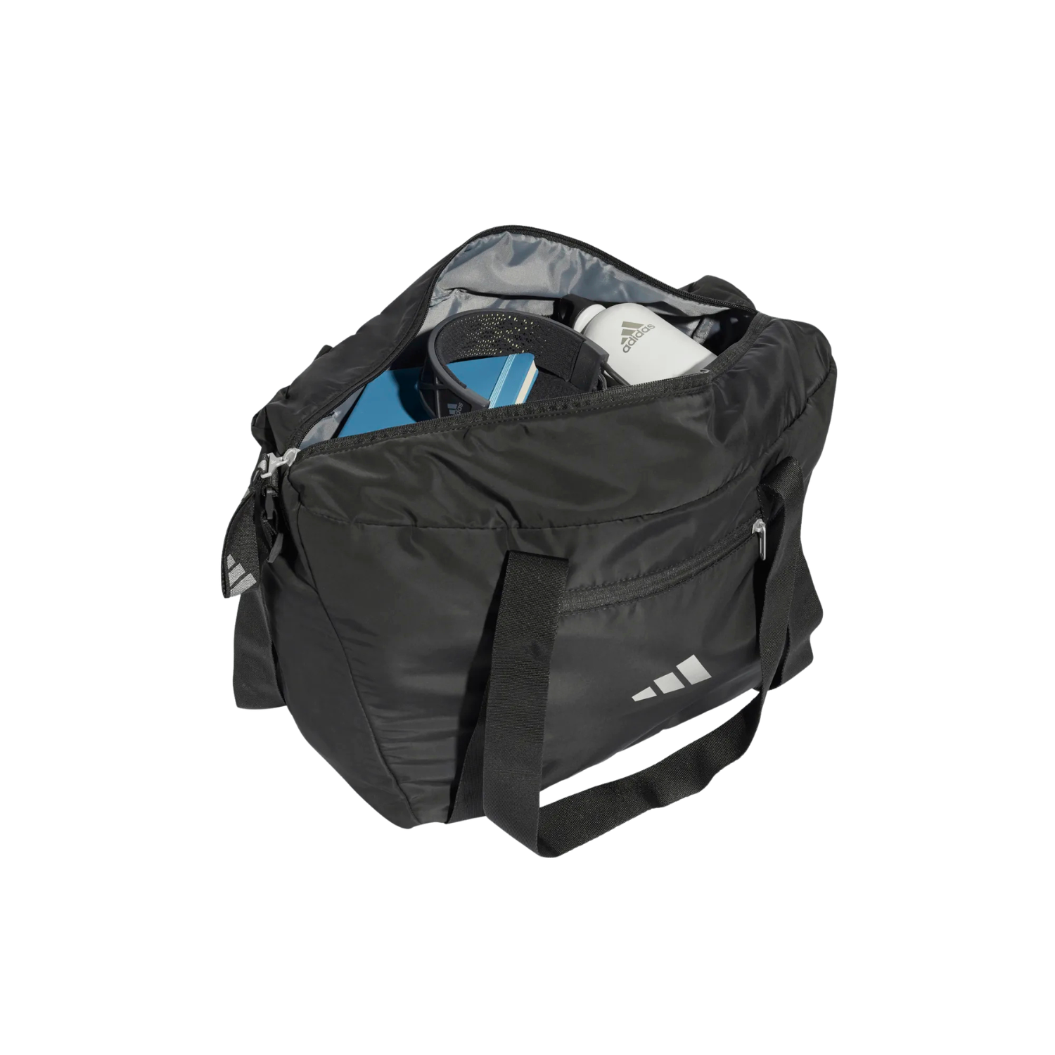 Adidas Sport Bag - Black/Silver Sports Bag Adidas