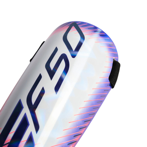 Adidas F50 Training Shin Guards Unisex - White/Pink/Purple Shin Guards Adidas