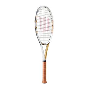 Wilson Roger Federer 01 Pro Hall of Fame 2026 Tennis Racket - White/Gold Tennis Rackets Wilson