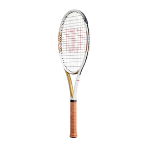 Wilson Roger Federer 01 Pro Hall of Fame 2026 Tennis Racket - White/Gold Tennis Rackets Wilson