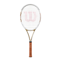 Wilson Roger Federer 01 Pro Hall of Fame 2026 Tennis Racket - White/Gold White Gold Tennis Rackets Wilson