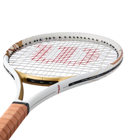 Wilson Roger Federer 01 Pro Hall of Fame 2026 Tennis Racket - White/Gold Tennis Rackets Wilson