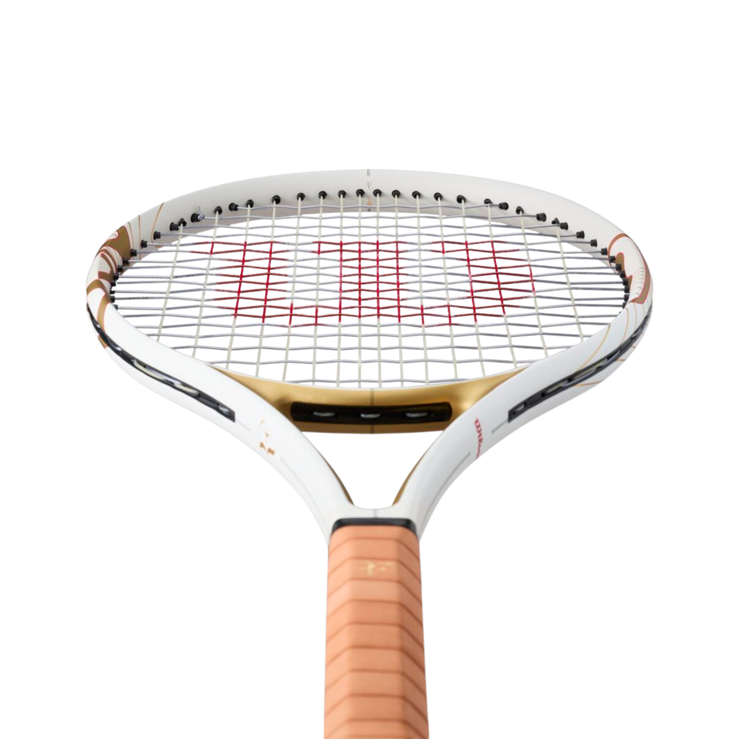 Wilson Roger Federer 01 Pro Hall of Fame 2026 Tennis Racket - White/Gold Tennis Rackets Wilson