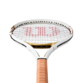 Wilson Roger Federer 01 Pro Hall of Fame 2026 Tennis Racket - White/Gold Tennis Rackets Wilson