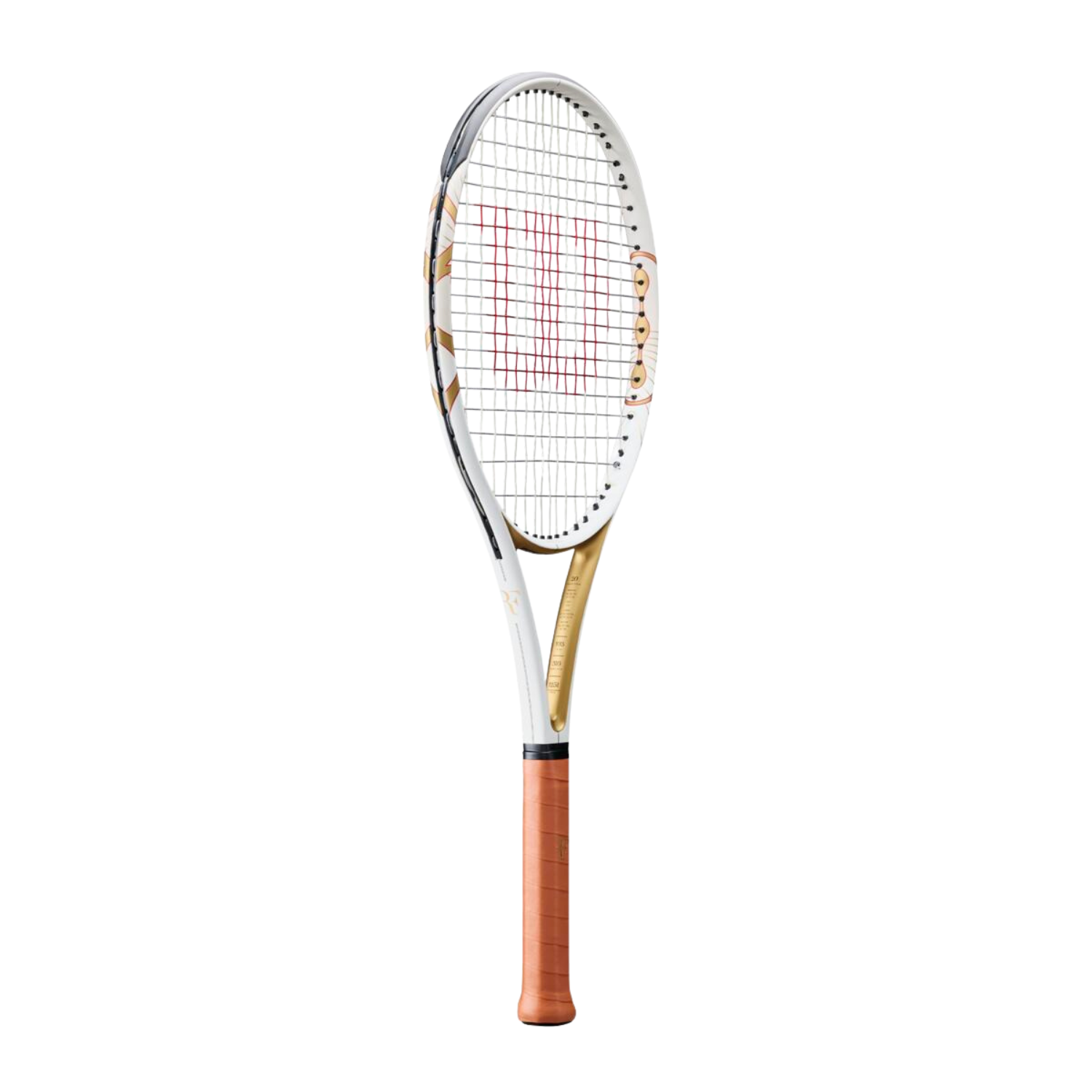 Wilson Roger Federer 01 Hall of Fame 2026 Tennis Racket - White/Gold Tennis Rackets Wilson