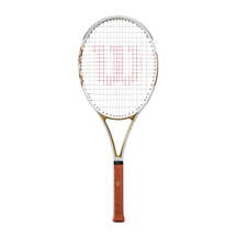 Wilson Roger Federer 01 Hall of Fame 2026 Tennis Racket - White/Gold White Gold Tennis Rackets Wilson
