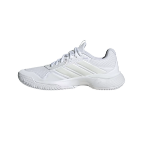 Adidas GameCourt 3 Tennis Shoes Women - White/Silver/White Tennis Shoes Adidas