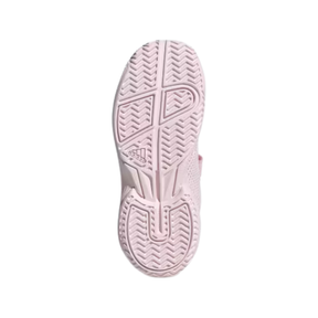 Adidas Courtflash Hook and Loop Tennis Shoes Kids - Pink/White/Pink Tennis Shoes Adidas