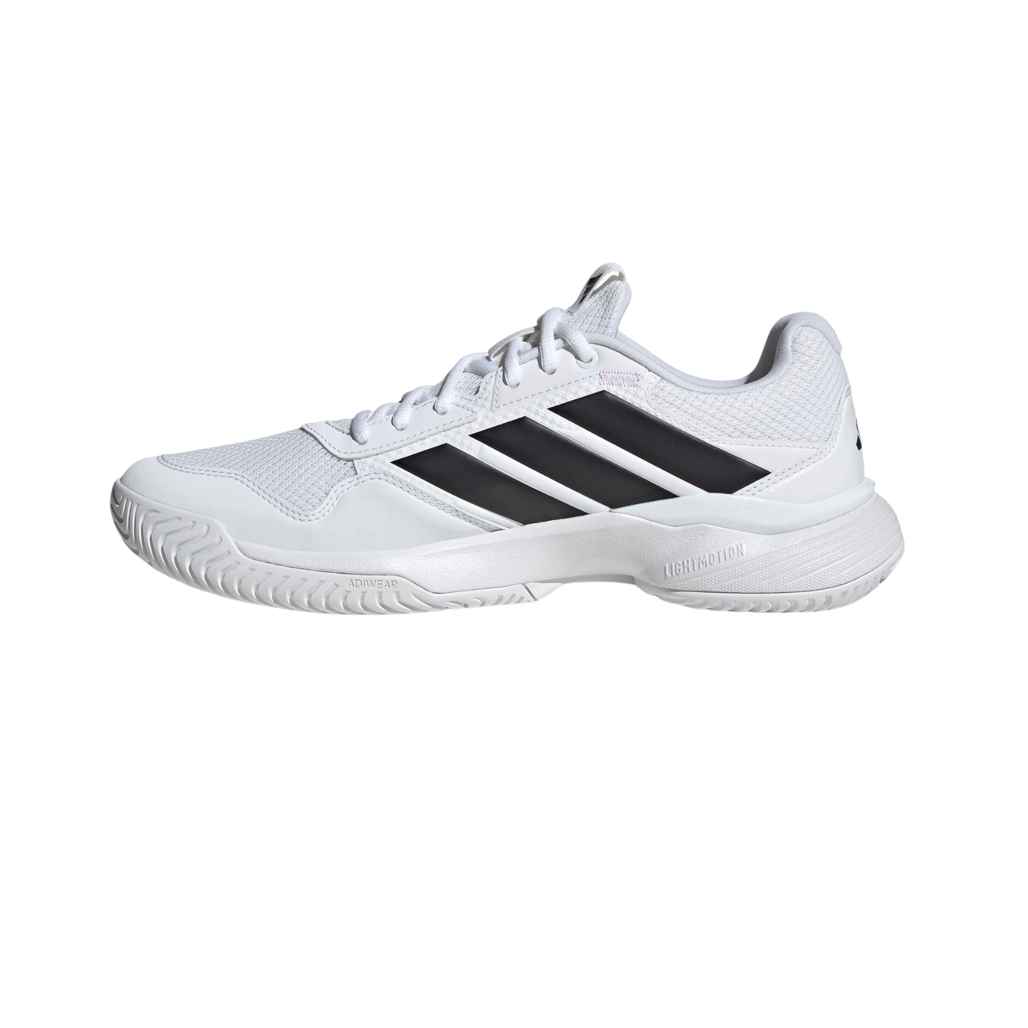 Adidas GameCourt 3 Tennis Shoes Men - White/Black Tennis Shoes Adidas