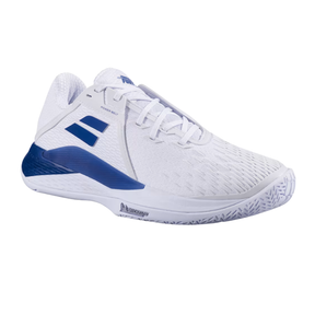 Babolat Propulse Fury 3 All Court Men - White/Dark Blue Tennis Shoes Babolat