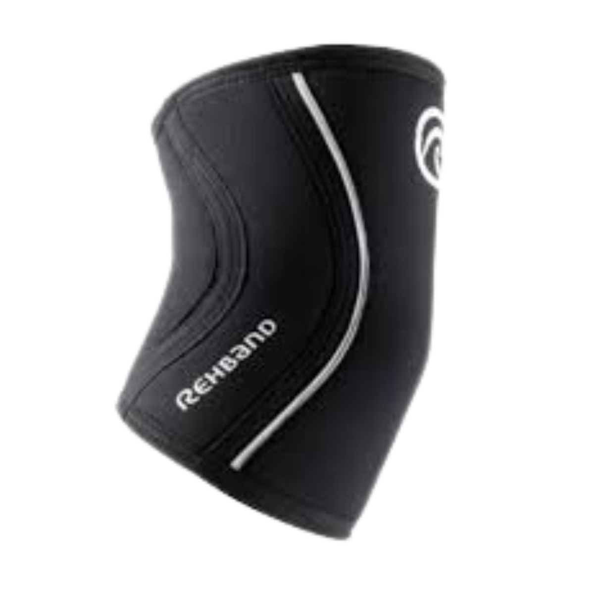 Rehband RX Elbow Sleeve 5mm - Black Black Elbow Support Rehband