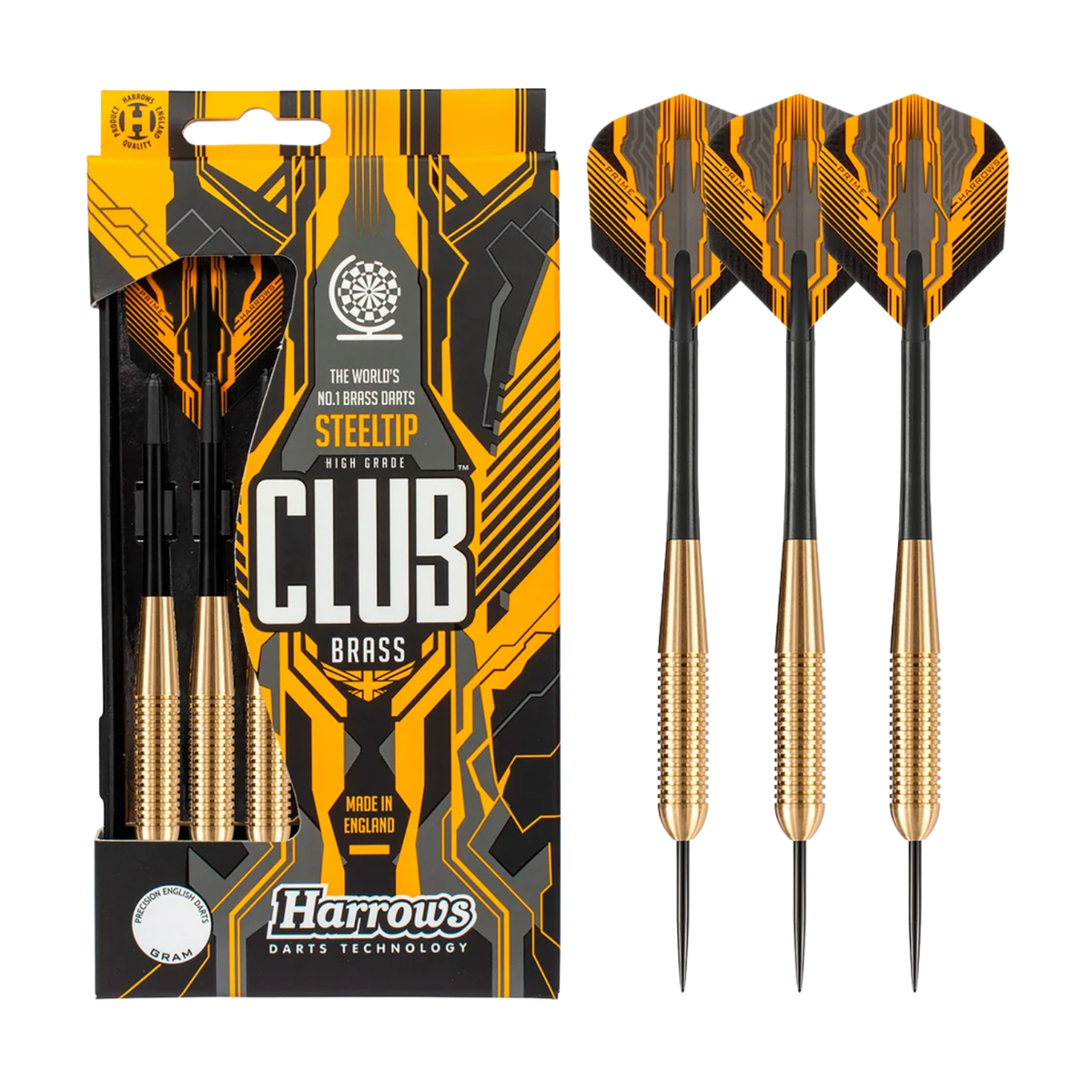 Harrows Club Brass Darts No Colour Darts Harrows