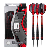 Harrows Ace Rubber Coated Brass Darts Red 24g Darts Harrows