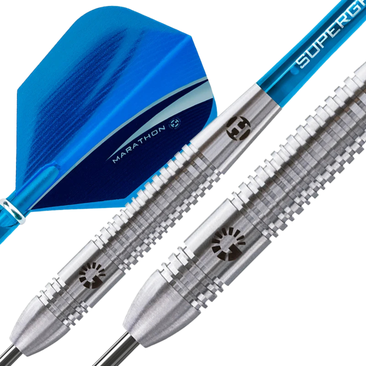Harrows Genesis 26GR Steel Tip Darts - Blue Darts Harrows