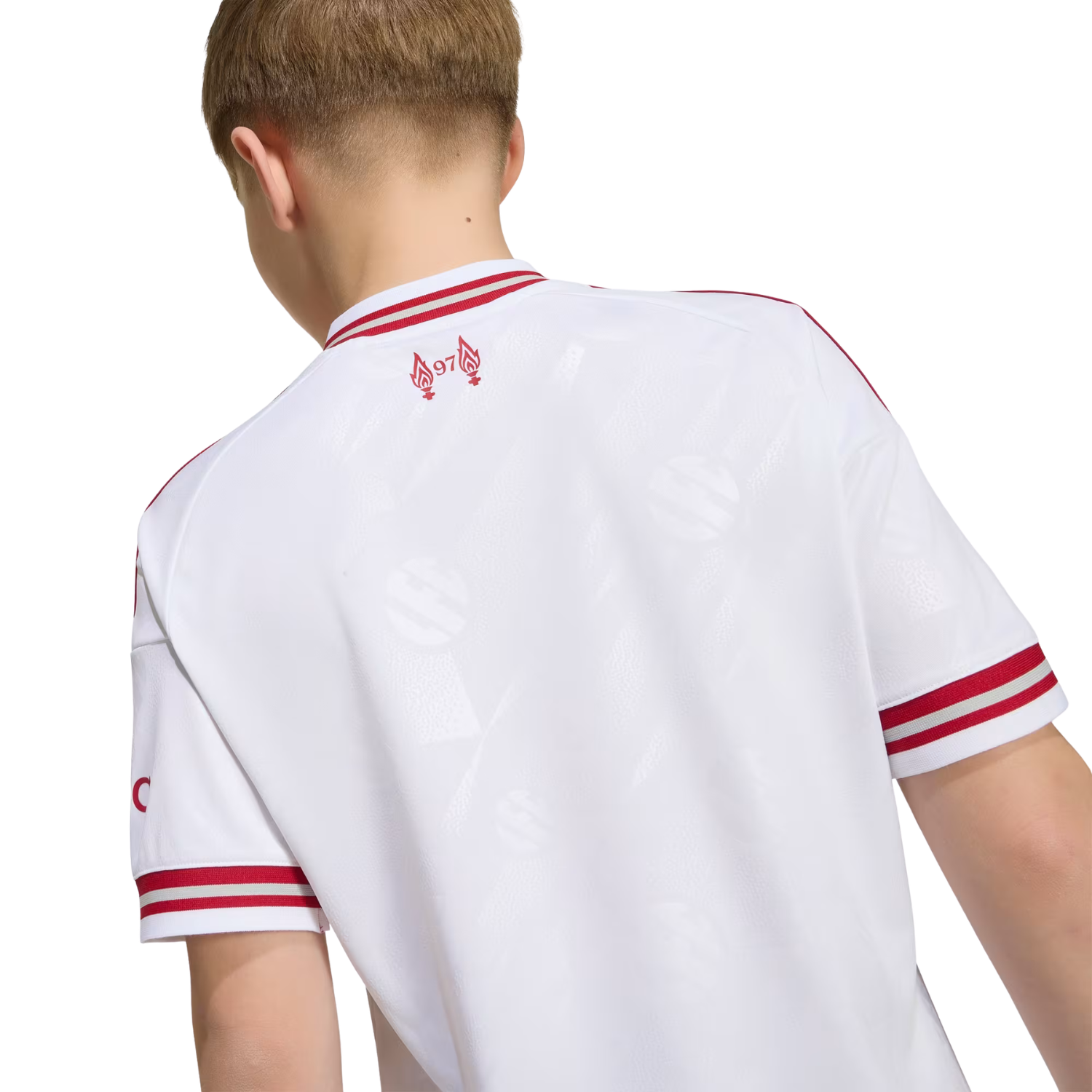 Adidas Liverpool F.C. 26/27 Away Jersey Kids - White Clothing Adidas