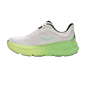Hoka Bondi 9 Running Shoe Women - White/Tart Apple by Hoka