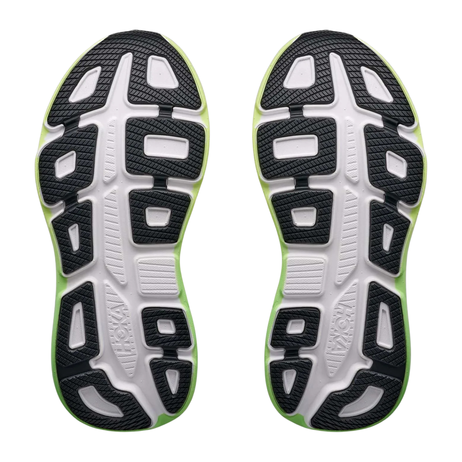 Hoka Bondi 9 Running Shoe Women - White/Tart Apple by Hoka