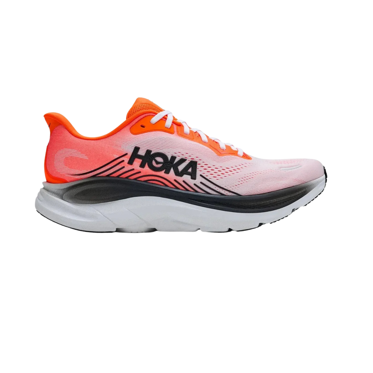 Hoka Clifton 11 Running Shoe Men - Neon Tangerine/Frost Neon Tangerine Frost Running Shoes Hoka