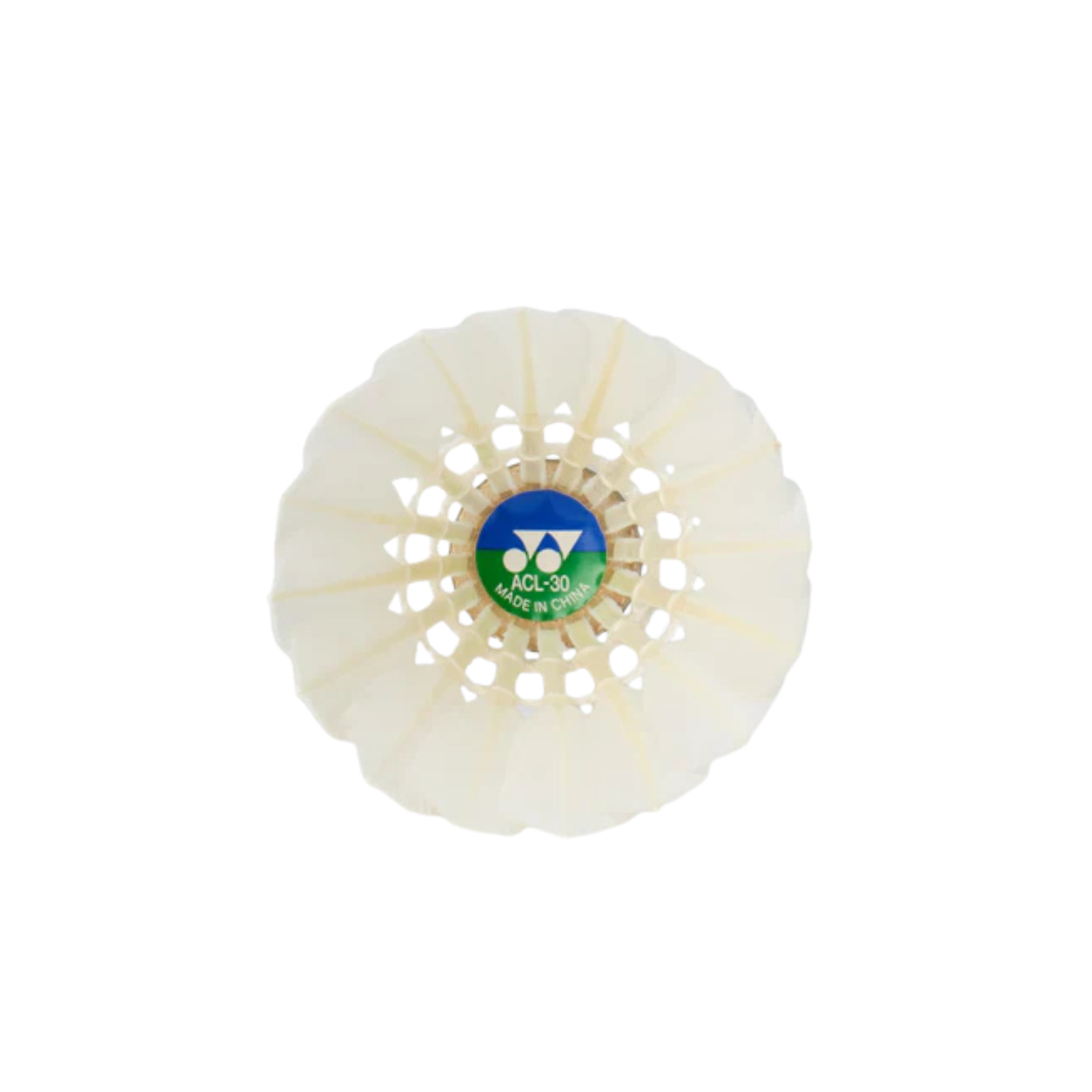 Yonex Aeroclear 30 Feather Badminton Shuttlecocks - White by Yonex