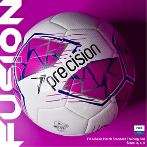 Precision Fusion FIFA Basic Training Football - Sizes 3, 4 & 5 Footballs Precision